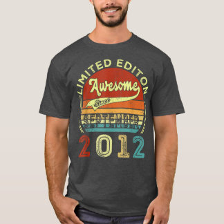 Camiseta Regalo de 10 años impresionante desde septiembre d
