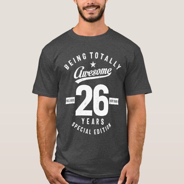 Camiseta Regalo de 26 años | 26.º regalo de cumpleaños (Anverso)