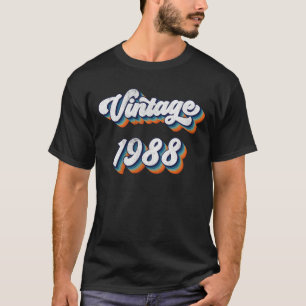 Camiseta Regalo de 36 años hombres mujeres vintage 1988 cum