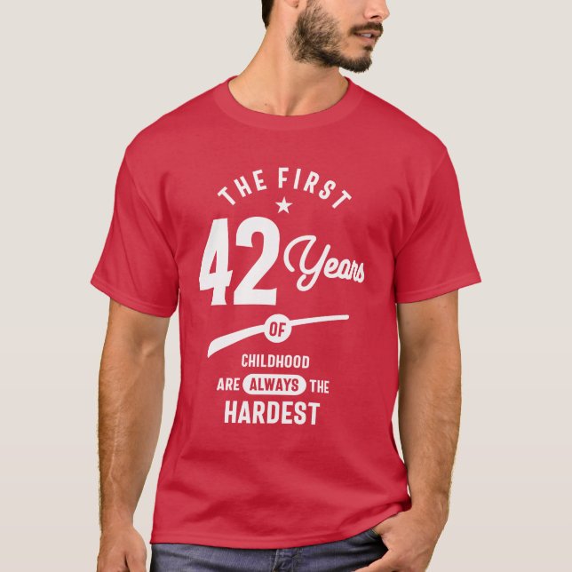 Camiseta Regalo de 42 años | 42.ª Ideas de Regalo por Cumpl (Anverso)