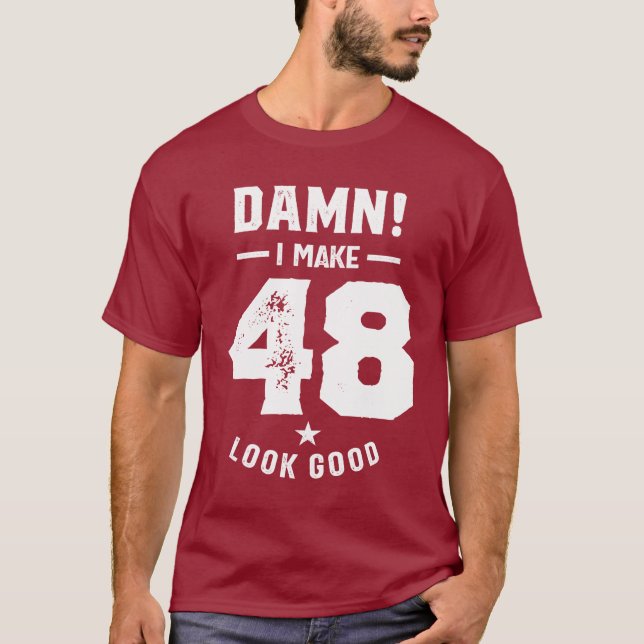 Camiseta Regalo de 48 años | 48.ª Ideas de Regalo por Cumpl (Anverso)