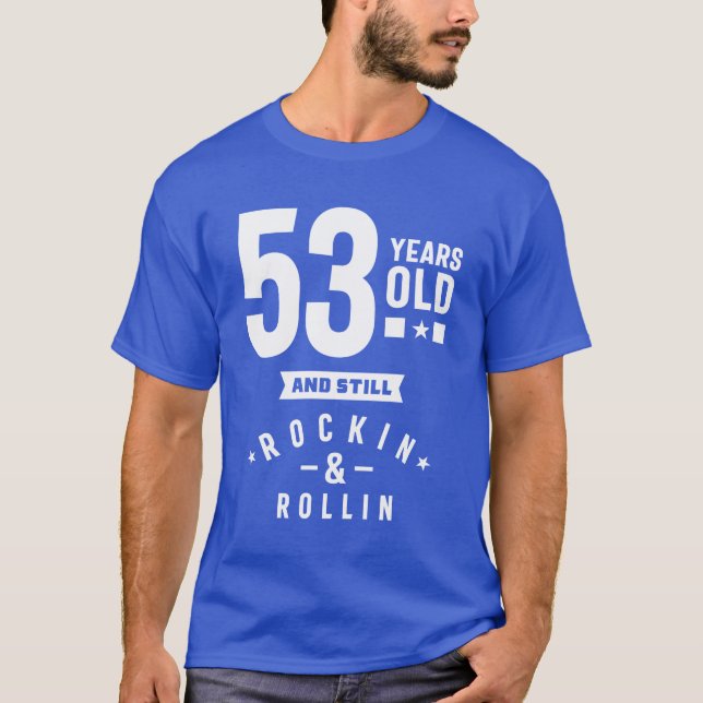 Camiseta Regalo de 53 años | 53 Ideas de regalo de cumpleañ (Anverso)