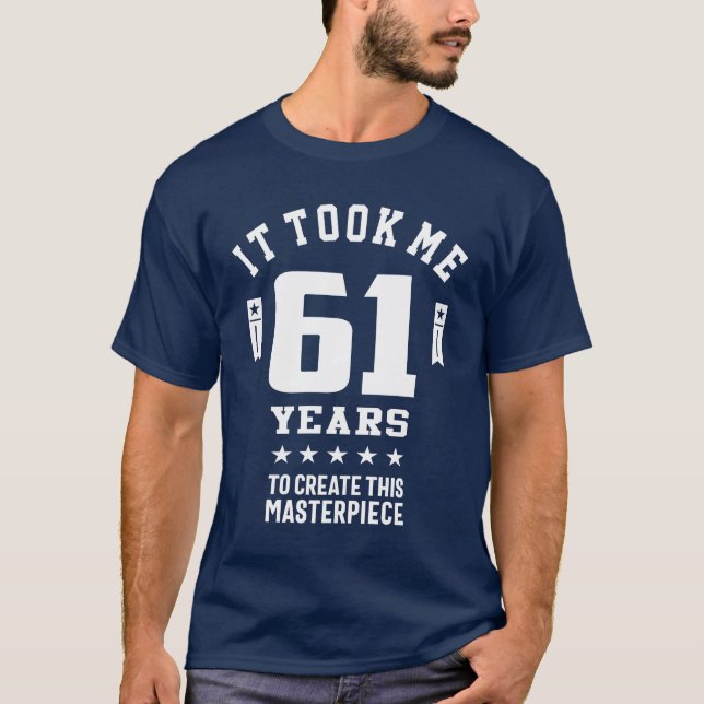 Camiseta Regalo de 61 años | 61.ª Ideas de Regalo por Cumpl (Anverso)