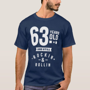 Camiseta Regalo de 63 años   63 Ideas de regalo de cumpleañ