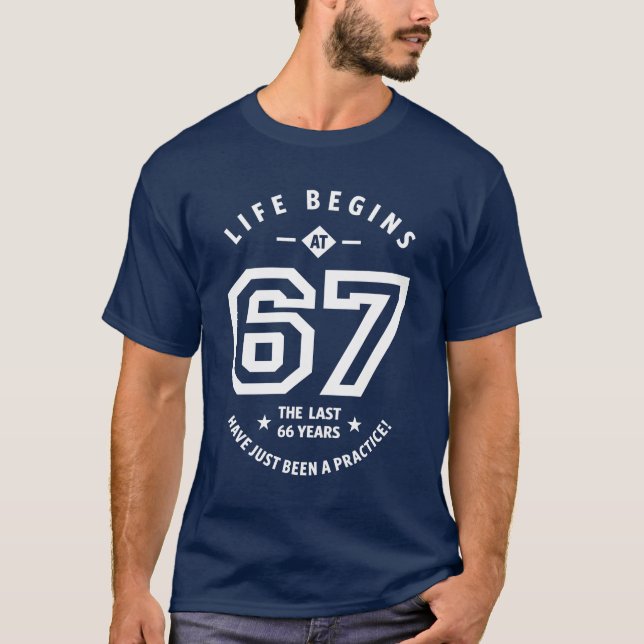 Camiseta Regalo de 67 años | 67º cumpleaños Ideas de regalo (Anverso)