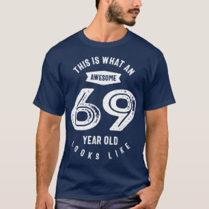 Camiseta Regalo de 69 años   69ª Ideas de Regalo por Cumple