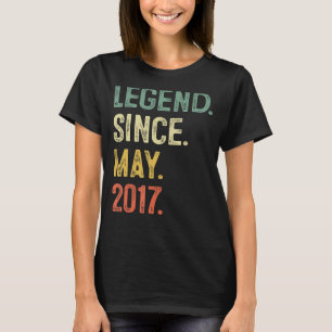Camiseta Regalo de 6 años Sexto cumpleaños niño leyenda Sin