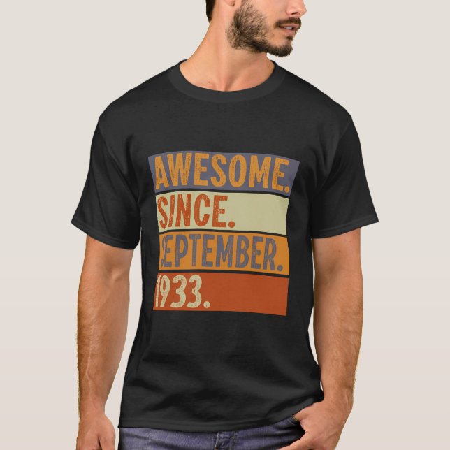 Camiseta Regalo de 90 años 90 cumpleaños increíble desde se (Anverso)