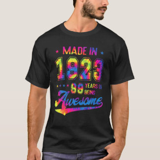 Camiseta Regalo De 99 Años Nacido En 1923 Tie Dye 99º Nacim