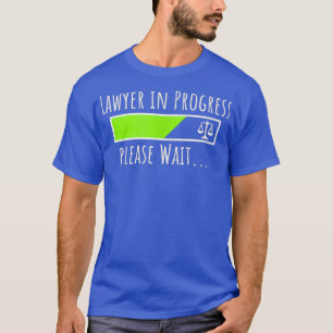 Camiseta Regalo de abogado en curso para ley de estudiantes
