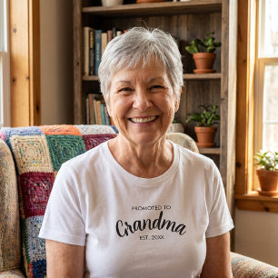 Camiseta Regalo de Abuela para Anuncio de Embarazo Ascendid