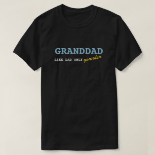 Camiseta Regalo de abuelo humorístico