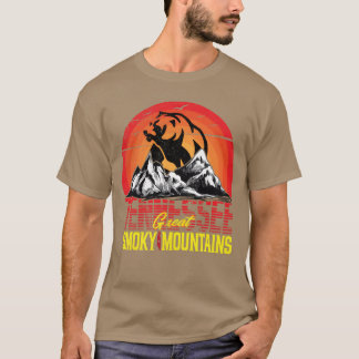 Camiseta Regalo de acampada en las Grandes Montañas Humeant