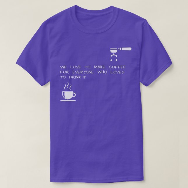 Camiseta Regalo de Actitud Positiva Coffee Lover Pro Barist (Diseño del anverso)
