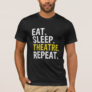 Camiseta Regalo de actor repetitivo del teatro del sueño