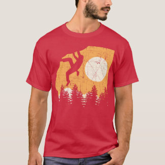 Camiseta Regalo de adicto a la adrenalina de escalada en ro
