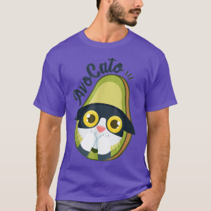 Camiseta Regalo De Aguacate De Gato De Aguacate Para Vegan