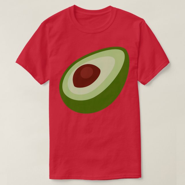 Camiseta Regalo de aguacate verde para el amante del aguaca (Diseño del anverso)
