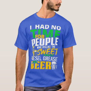 Camiseta Regalo de alimentación del motor V8 de Diesel par