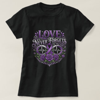 Camiseta Regalo de Alzheimer Infinity que Nunca Olvida