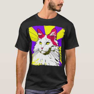Camiseta Regalo de amante de gatos angora turca 3