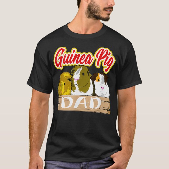Camiseta Regalo de amante de la mascota de papá de cerdo de (Anverso)