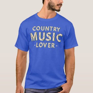 Camiseta regalo de amante de la música de país