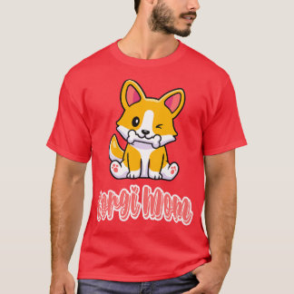 Camiseta Regalo de amante de la raza de perro de Corgi Mom 