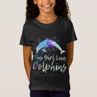 Camiseta regalo de amante de los delfines| a este chica le 