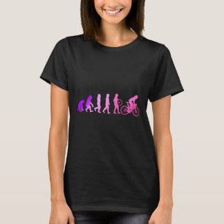 Camiseta Regalo de amante del ciclismo femenino para chicas