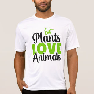 Camiseta Regalo de amantes de animales - Comer plantas quie