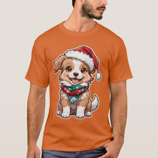 Camiseta regalo de amigo de perro para navidades