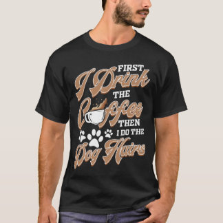 Camiseta Regalo de amigos de Dog Grooming Coffee Dog Groome