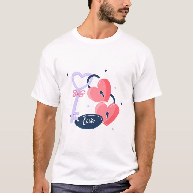 Camiseta Regalo de amor de San Valentín (Anverso)