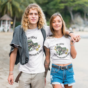Camiseta Regalo de amor irlandés afortunado para novio Cala