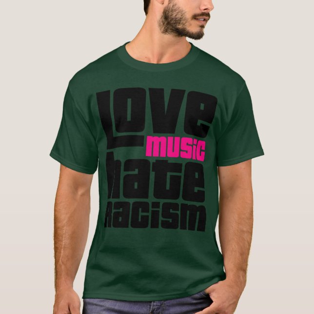 Camiseta Regalo de amor por el odio hacia el racismo (Anverso)