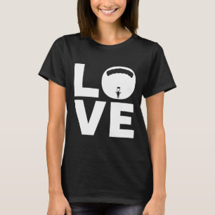 Camiseta Regalo de amor por el salto en paracaídas para par