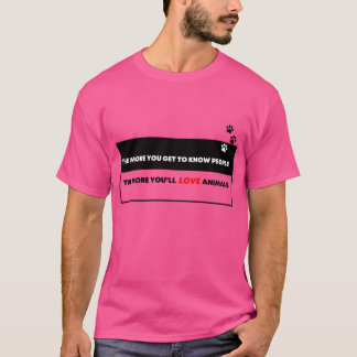 Camiseta Regalo de amor por los animales