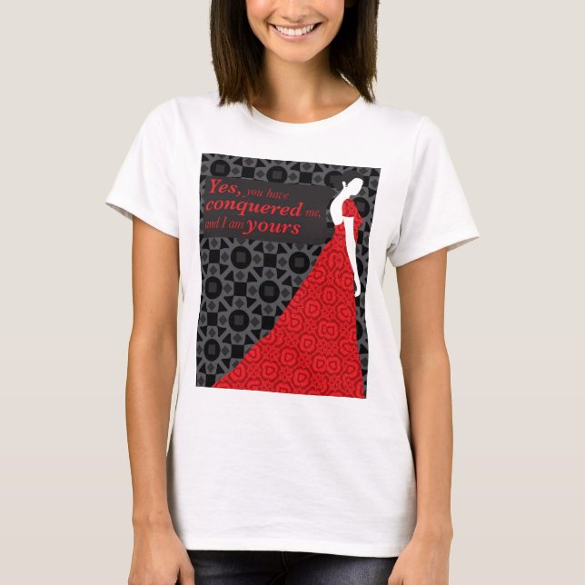Camiseta Regalo de Ana Karenina con cita de la novela (Anverso)