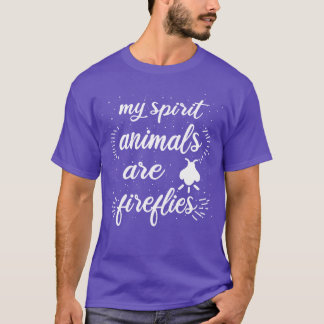 Camiseta Regalo de animal de espíritu ígneo Luciérnaga ígne