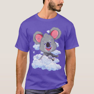 Camiseta regalo de animal de zoo de Australia animal nubes 