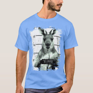 Camiseta Regalo de animal saltarín canguro retro