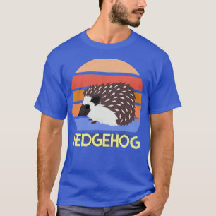 Camiseta Regalo de animales de bosque retro Hedgehog