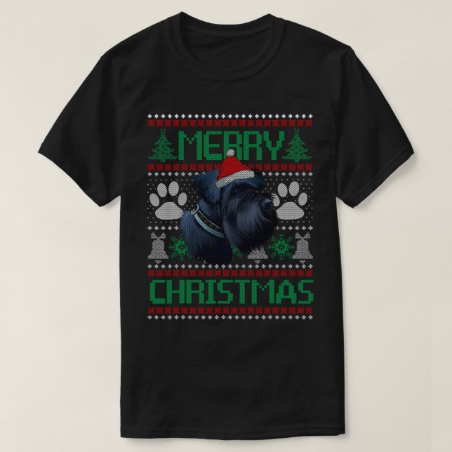 Camiseta Regalo de animales del gigante de los navidades Sc (Diseño del anverso)