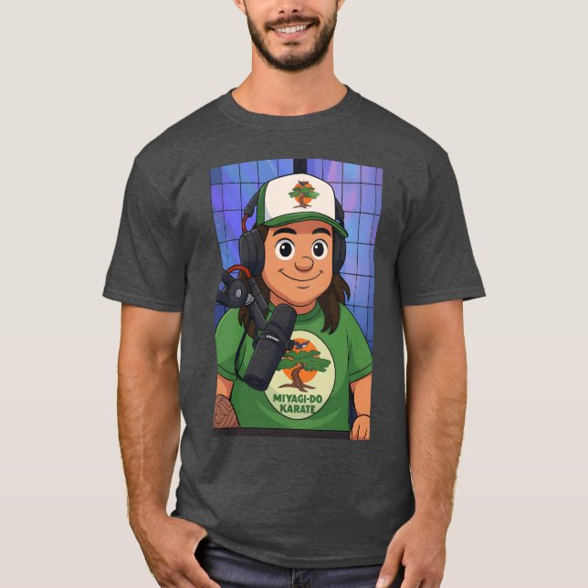 Camiseta Regalo de anime de karate MiyagiDo (Anverso)