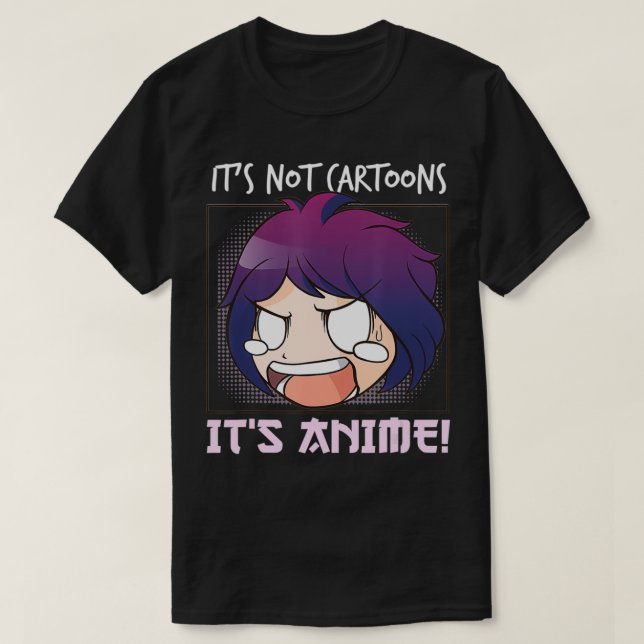 Camiseta Regalo De Anime Kawaii Japón Ramen Baka Para Hombr (Diseño del anverso)