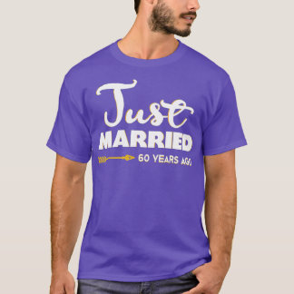 Camiseta Regalo de aniversario de boda recién casado hace 6