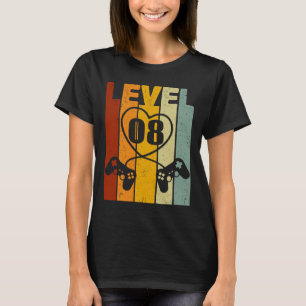 Camiseta Regalo de aniversario de bodas número 8 para parej