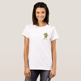 Camiseta Regalo de aniversario de pareja de cactus divertid