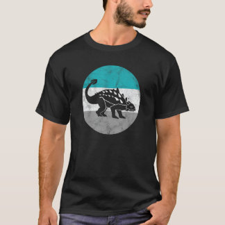 Camiseta Regalo de Ankylosaurus Retro Dinosaurio para hombr